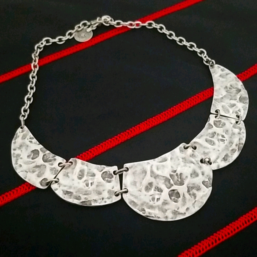 Silver Chunky Necklace